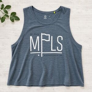 Tasc Performance‎ 3M Open MPLS Minneapolis MN Golf Tank Top Blue Gray Womens M